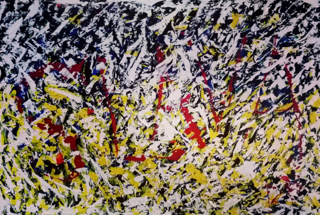 Slava Ukraine by fine artist Riaan Pretorius. Standing in solidarity with Ukraine against Russia's invasion